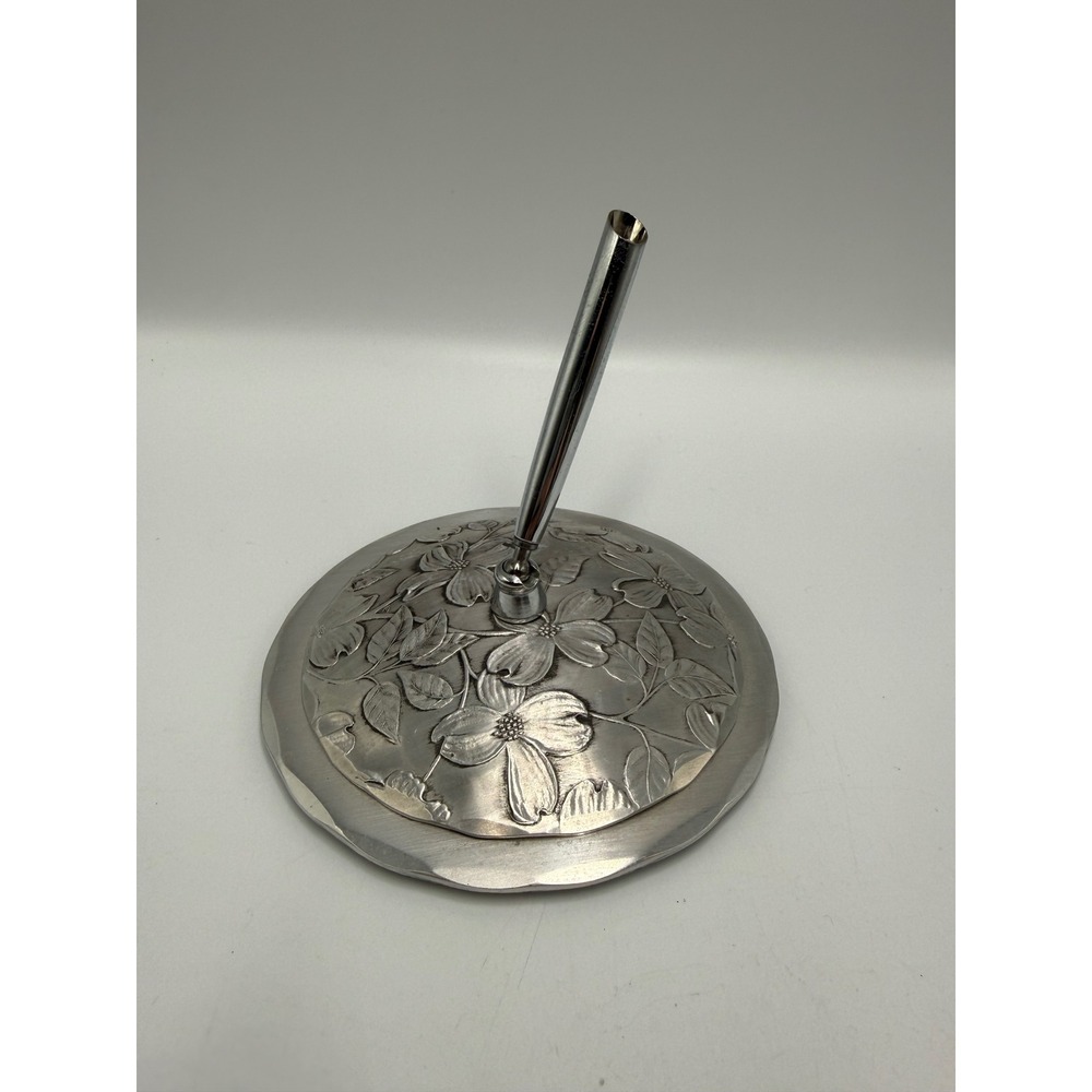 Wendell August Forge Aluminum Dogwood Pen Holder 75th Anniversary Handmade Desk